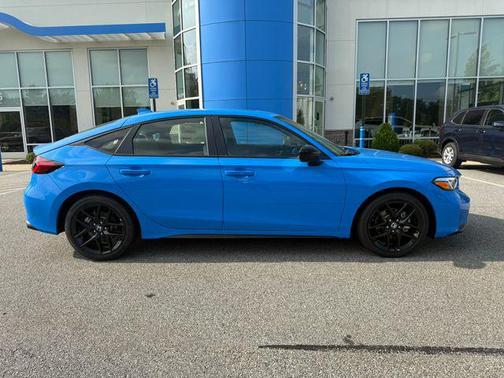 Boost Blue Pearl 2026 Honda Civic Hybrid Sport