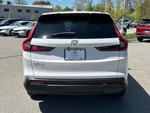 Platinum White Pearl 2024 Honda CR-V EX-L AWD