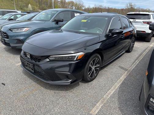 Crystal Black Pearl 2024 Honda Civic LX