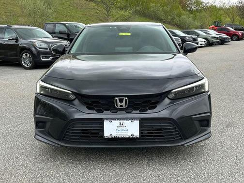 Crystal Black Pearl 2024 Honda Civic LX