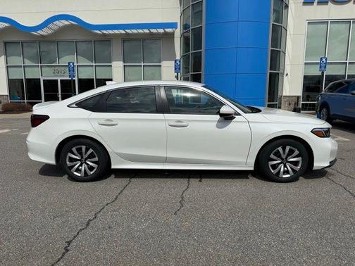 Platinum White Pearl 2026 Honda Civic LX