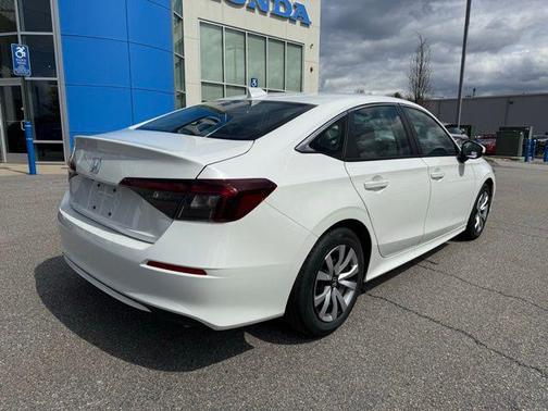 Platinum White Pearl 2026 Honda Civic LX