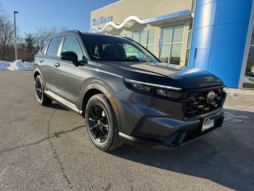 Meteorite Gray Metallic 2026 Honda CR-V Hybrid Sport-L AWD