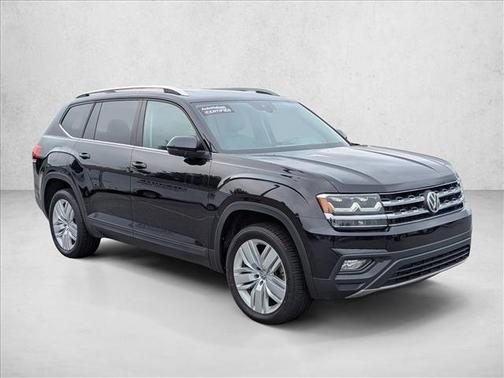 Deep Black Pearl 2019 Volkswagen Atlas 3.6L SE w/Technology
