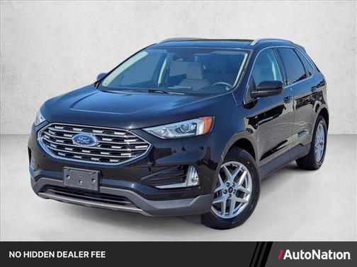 Agate Black Metallic 2021 Ford Edge SEL