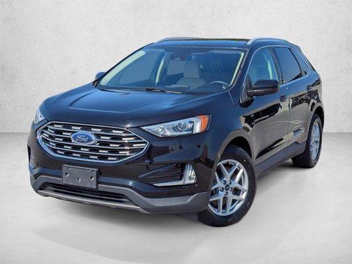 Agate Black Metallic 2021 Ford Edge SEL