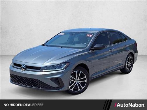 Platinum Gray Metallic 2025 Volkswagen Jetta 1.5T Sport