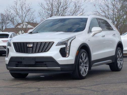 Crystal White Tri-Coat 2019 Cadillac XT4 Premium Luxury