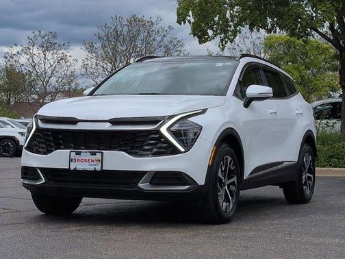 Glacial White Pearl 2025 Kia Sportage EX