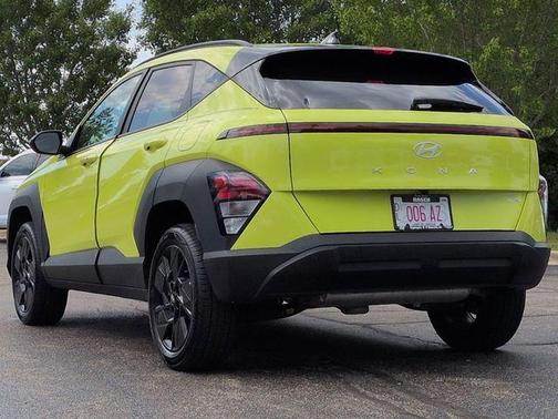 Yellow 2026 Hyundai KONA SEL Sport