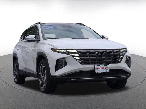 Serenity White Pearl 2023 Hyundai TUCSON Limited