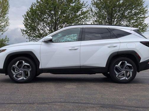 Serenity White Pearl 2023 Hyundai TUCSON Limited