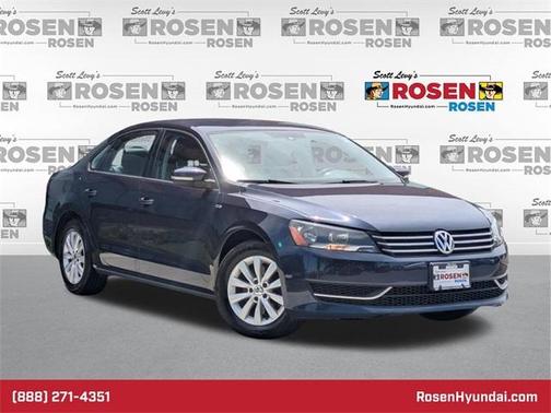 2015 Volkswagen Passat 1.8T Auto Wolfsburg Ed