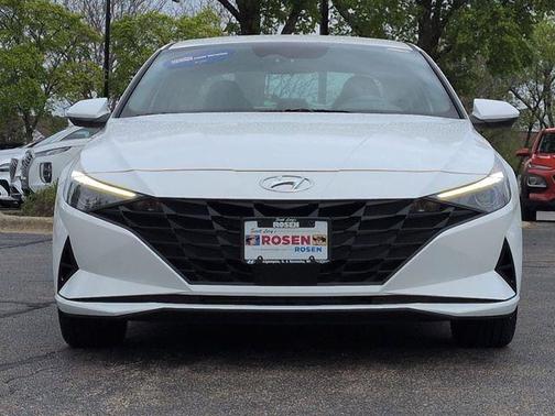 Serenity White Pearl 2023 Hyundai ELANTRA SEL