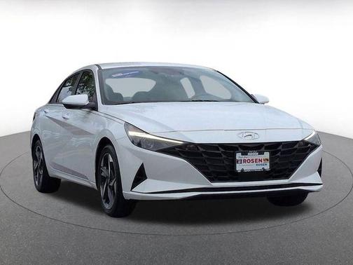 Serenity White Pearl 2023 Hyundai ELANTRA SEL
