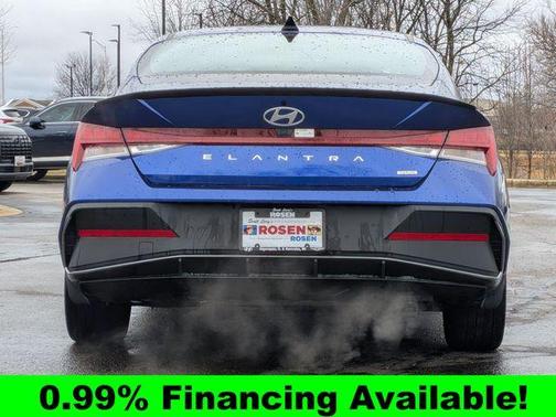 Intense Blue 2025 Hyundai ELANTRA HEV SEL
