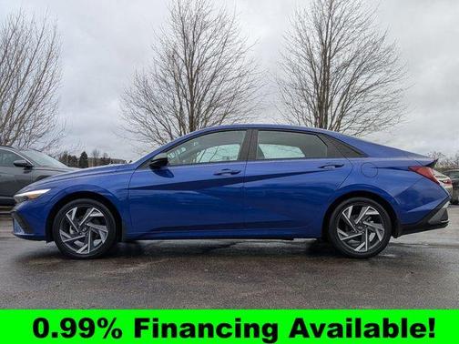 Intense Blue 2025 Hyundai ELANTRA HEV SEL
