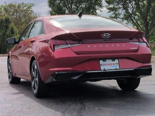 Calypso Red 2023 Hyundai ELANTRA Limited