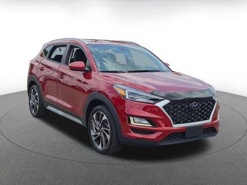 Red Crimson 2021 Hyundai TUCSON Sport