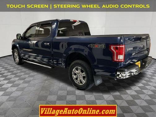 Blue 2016 Ford F-150 XLT