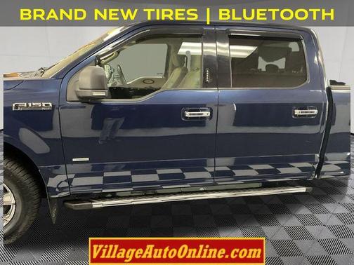 Blue 2016 Ford F-150 XLT