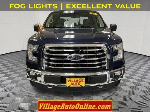 Blue 2016 Ford F-150 XLT