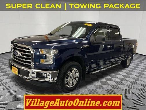 Blue 2016 Ford F-150 XLT