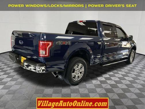 Blue 2016 Ford F-150 XLT