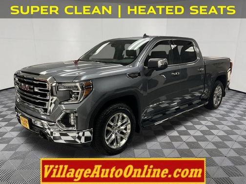 Satin Steel Metallic 2019 GMC Sierra 1500 SLT