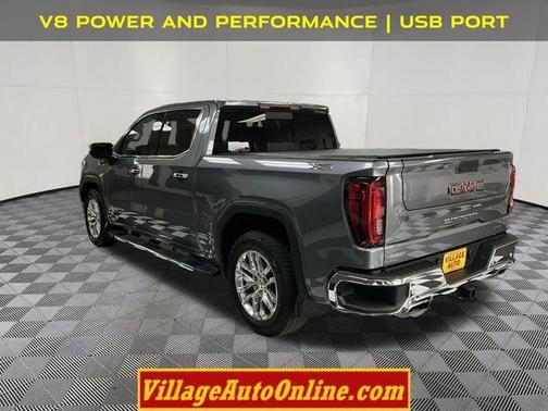 Satin Steel Metallic 2019 GMC Sierra 1500 SLT