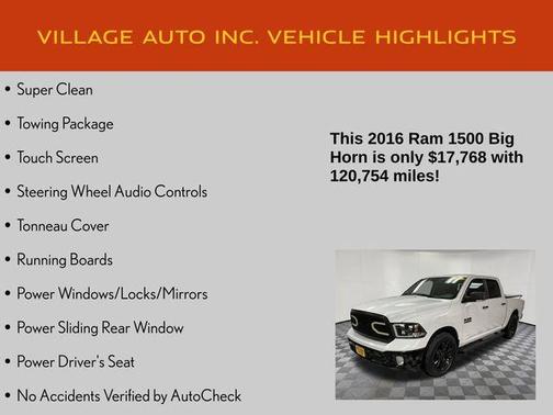 2016 RAM 1500 Big Horn