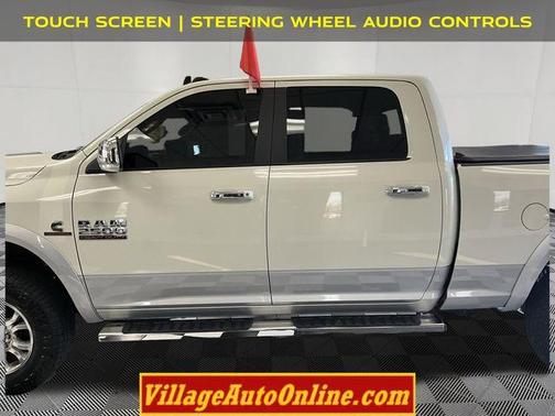 Pearl White 2018 RAM 2500 Laramie