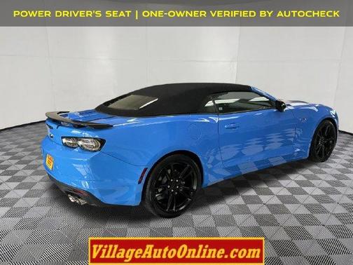 Rapid Blue 2022 Chevrolet Camaro LT1