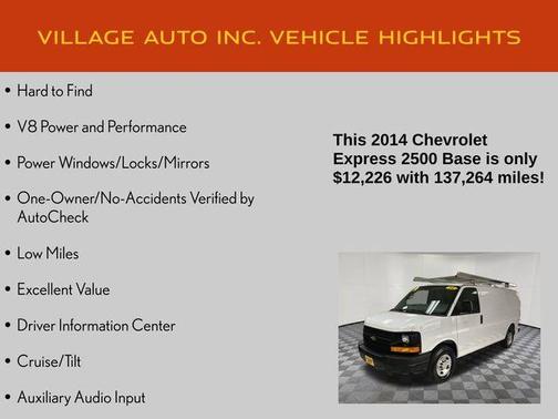 2014 Chevrolet Express 2500 Work Van