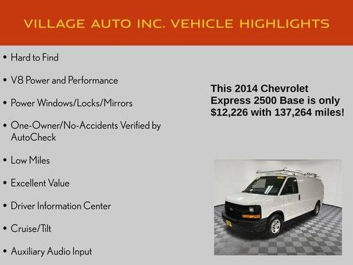 2014 Chevrolet Express 2500 Work Van