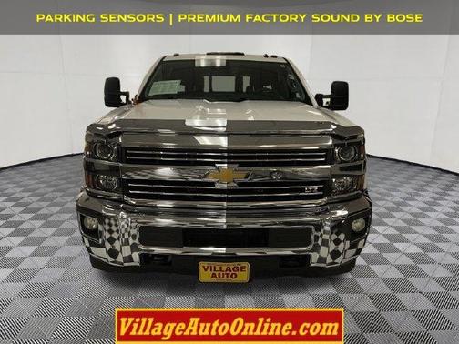 Summit White 2015 Chevrolet Silverado 3500 LTZ