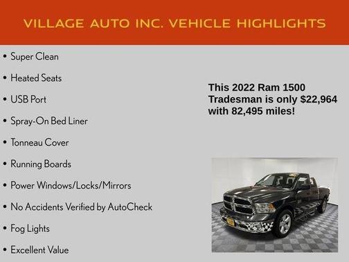 Granite Crystal Clearcoat Metallic 2022 RAM 1500 Classic Tradesman