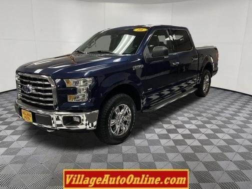 Blue 2016 Ford F-150 XLT