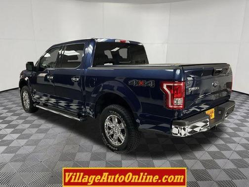 Blue 2016 Ford F-150 XLT