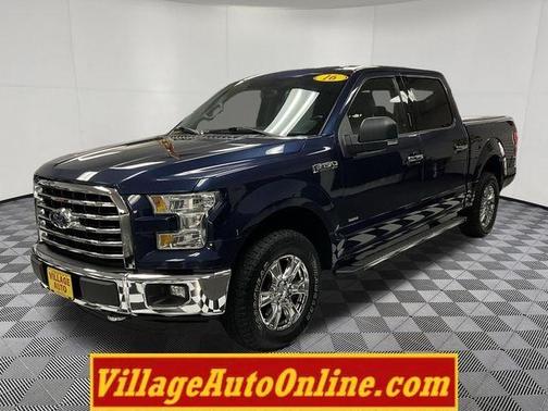 Blue 2016 Ford F-150 XLT