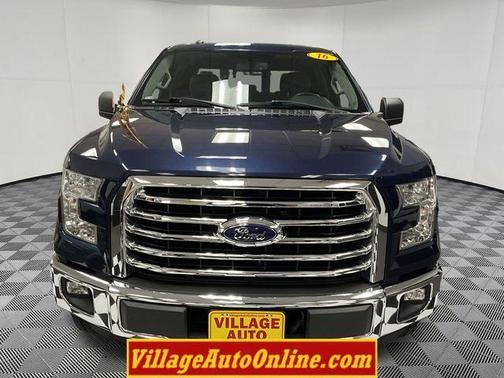 Blue 2016 Ford F-150 XLT