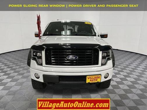 White 2012 Ford F-150 FX4
