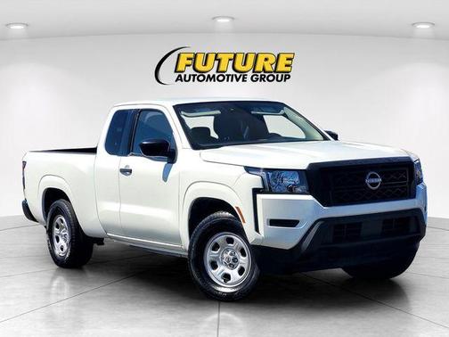 Glacier White 2022 Nissan Frontier S