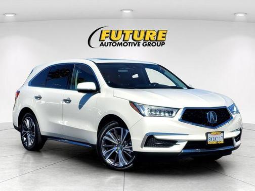 White Diamond Pearl 2019 Acura MDX 3.5L w/Technology Package