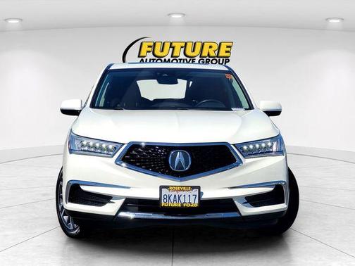 White Diamond Pearl 2019 Acura MDX 3.5L w/Technology Package