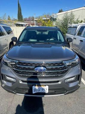 Gray Metallic 2021 Ford Explorer XLT