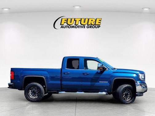 Stone Blue Metallic 2017 GMC Sierra 1500 SLE