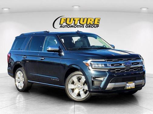 Blue Metallic 2024 Ford Expedition Platinum