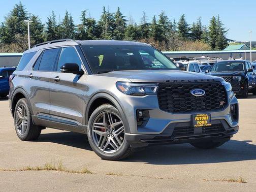 Carbonized Gray Metallic 2026 Ford Explorer ST