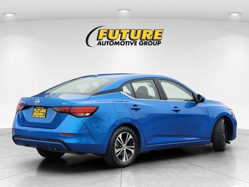 Electric Blue Metallic 2023 Nissan Sentra SV